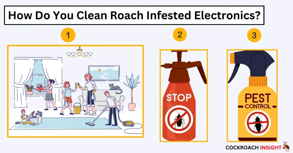 how to get roaches out of electrical outlets