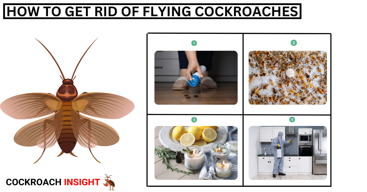 How to get rid of flying cockroaches