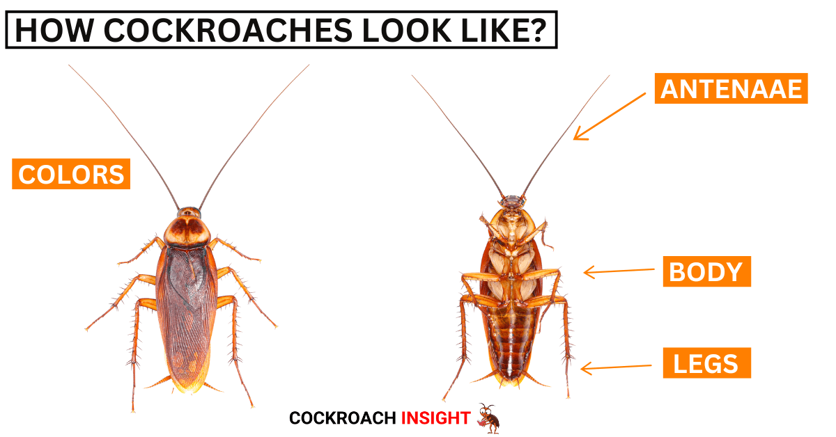 How Cockroaches Look Like