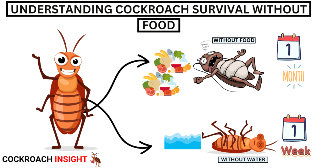 How Long Can Cockroaches Live Without Food?