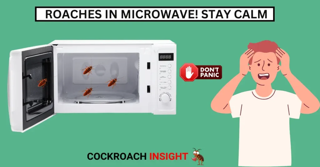 Cockroaches in the Microwave? Stay Calm and Follow These Steps!