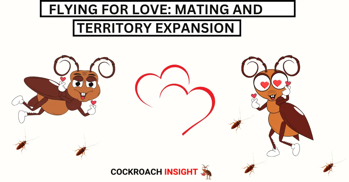 Flying for Love: Mating and Territory Expansion