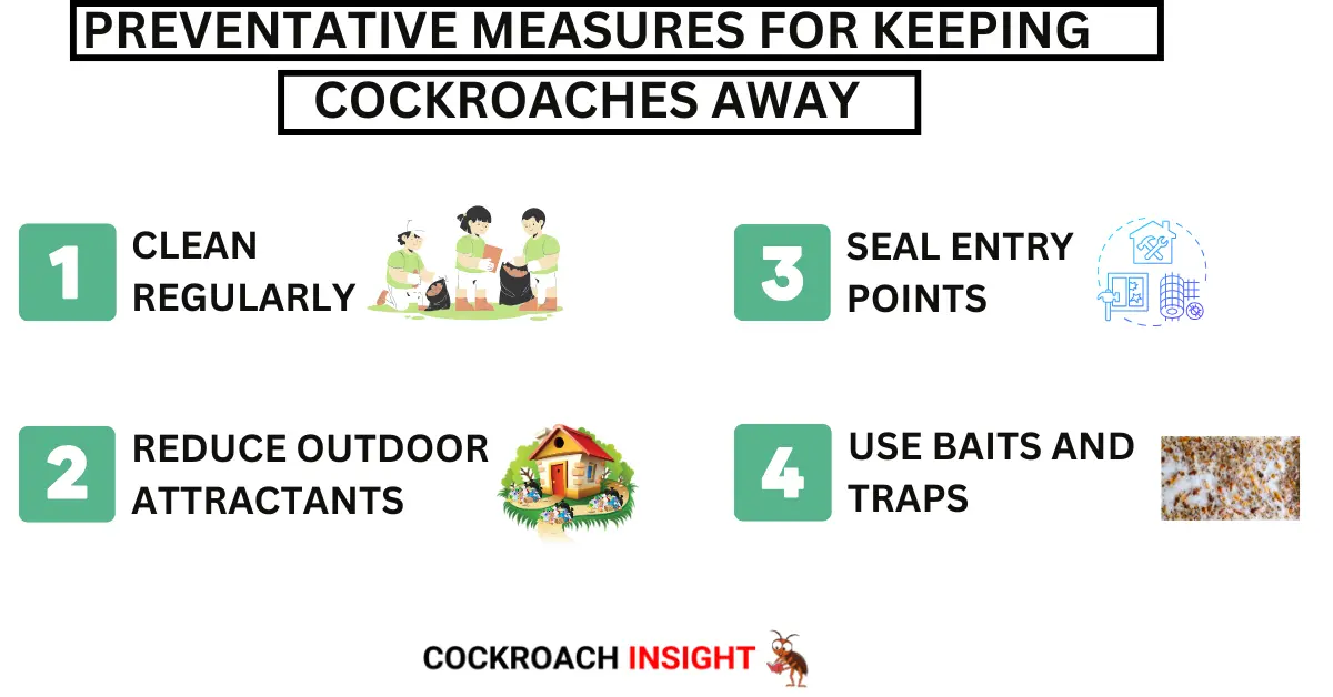 Preventative Measures for Keeping Cockroaches Away