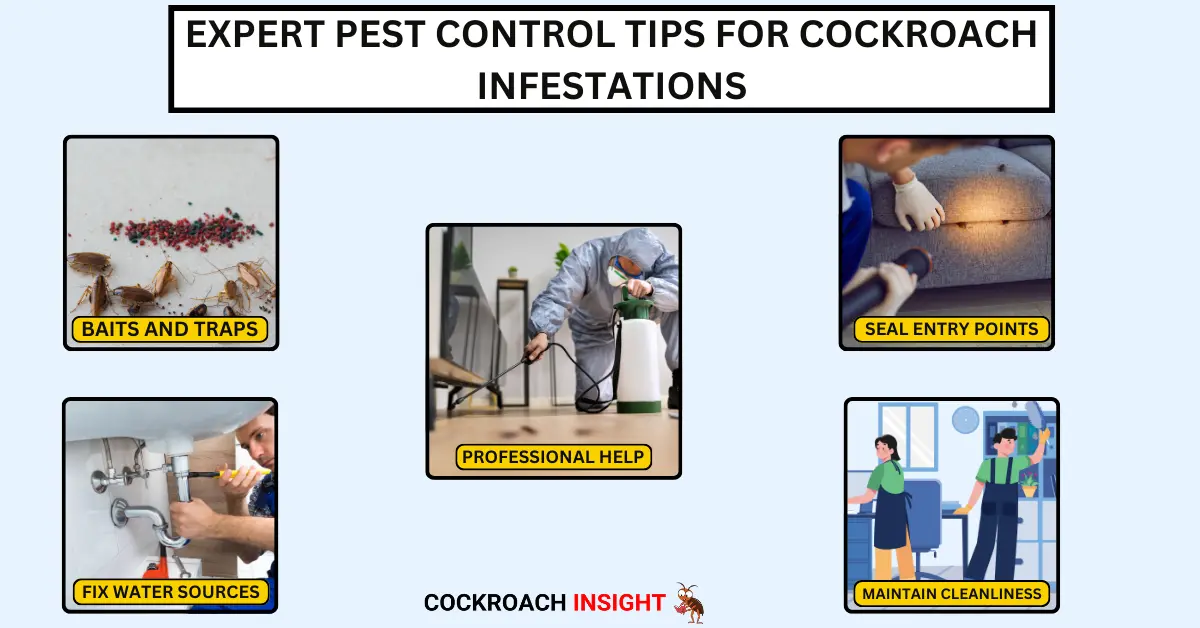 Expert Pest Control Tips for Cockroach Infestations